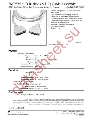 14526-EZLB-200-0SC datasheet  