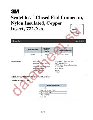 722-N-A datasheet  