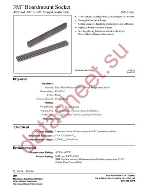 929850-01-08-RA datasheet  