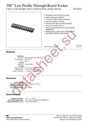 956210-2700-AR-PR datasheet  