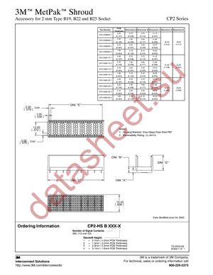 CP2-HSB110-2 datasheet  