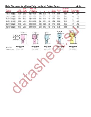 MNU14-187DMIK datasheet  