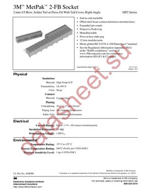 MP2-S030-51P1-TR30 datasheet  