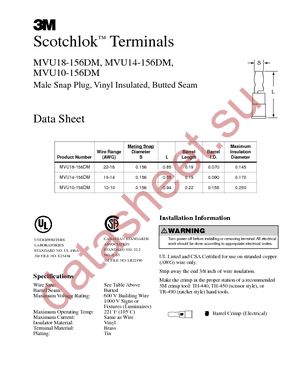 MVU14-156DMK datasheet  