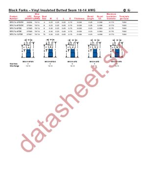 MVU14-4FB/SK datasheet  