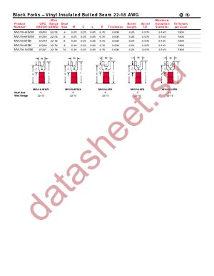 MVU18-6FB/SK datasheet  