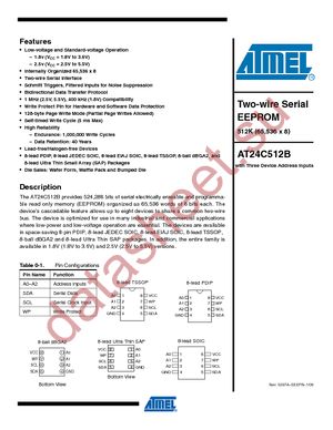 AT24C512BY7-YH-T datasheet  