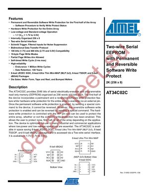 AT34C02CN-SH-B datasheet  