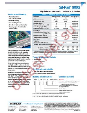 SP900S-0.009-00-02 datasheet  