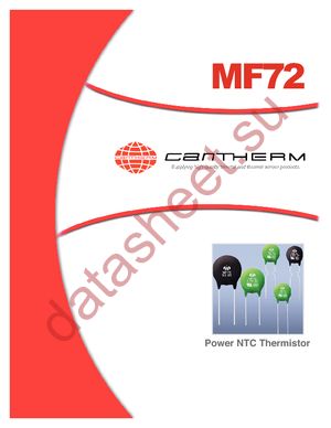 MF72-007D13 datasheet  