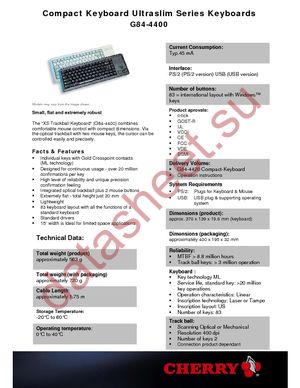 G844400PUBUS0 datasheet  