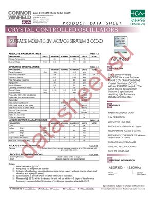 ASOF3S3-012.8M datasheet  