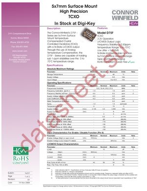 D75F-013.0M datasheet  