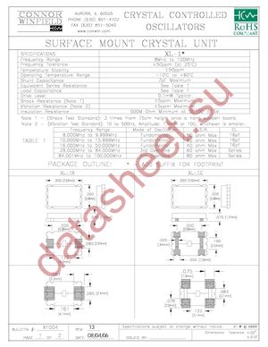 XL-1C-44.2368 datasheet  