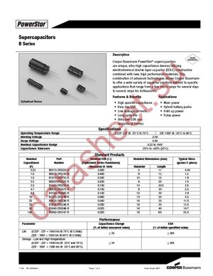 B1840-2R5506 datasheet  