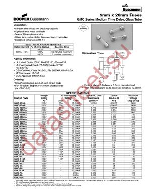 BK/GMC-1.5A datasheet  