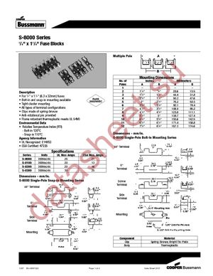 BK/S-8001-2-R datasheet  