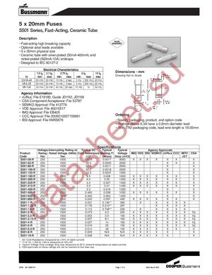 BK/S501-10A datasheet  