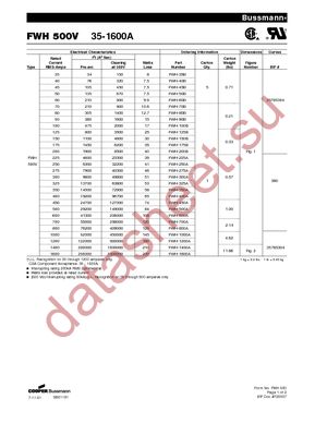 FWH-1200A datasheet  