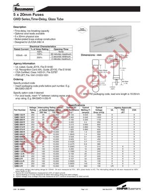 GMD-3-R datasheet  