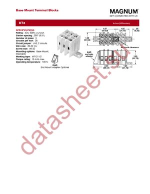 KT3-RE datasheet  