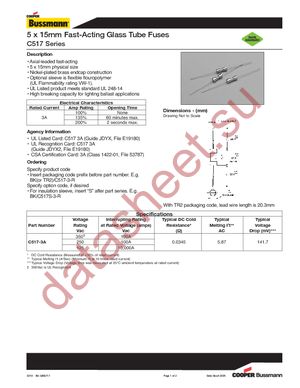 TR2/C517-3-R datasheet  