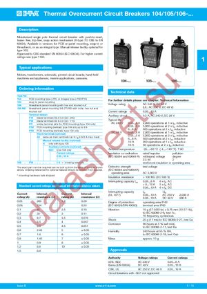 104-PR3-2A datasheet  