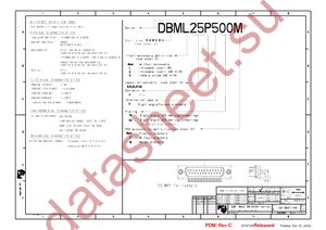 DBM25P500C datasheet  