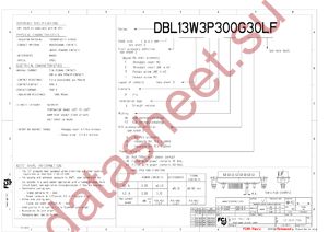 DBO13W3P300G30LF datasheet  