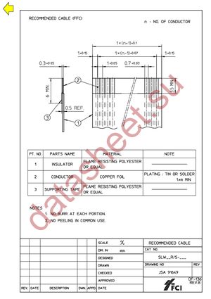 SLW5S-1C7 datasheet  