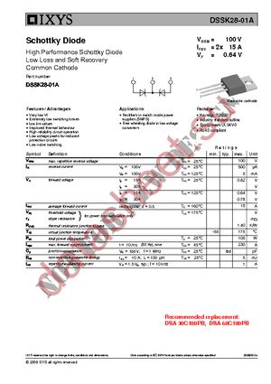 DSSK28-01A datasheet  