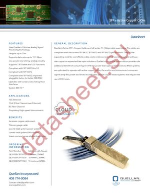 QLX1000CSFP0532 datasheet  