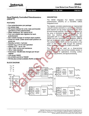 X9400WV24I-2.7T1 datasheet  