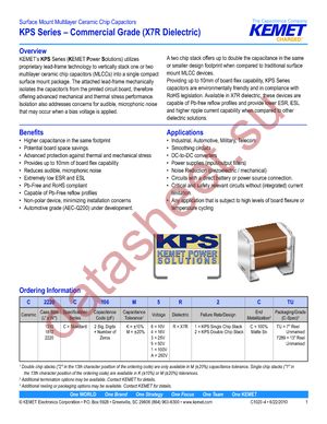 C1812C474MAR2CAUTO datasheet  