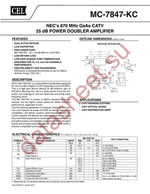 MC-7847-KC-AZ datasheet  