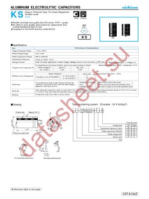 LKS1V682MESZ datasheet  