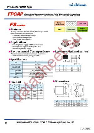 RFS1A100MCN1GB datasheet  