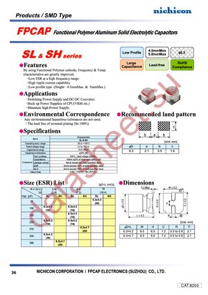 RSL0E331MCN1GB datasheet  