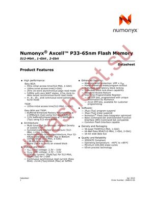 JS28F512P33EFA datasheet  