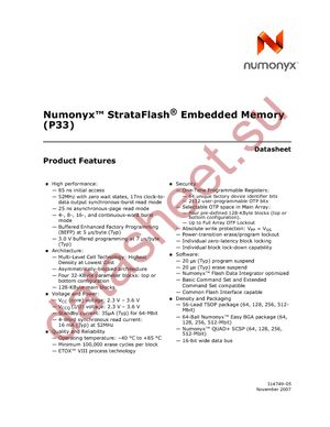 RC48F4400P0TB00A datasheet  