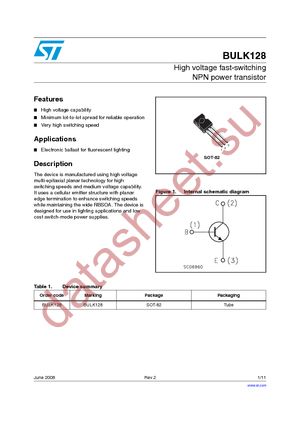 BULK128 datasheet  