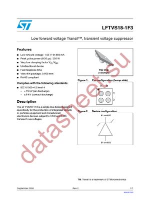 LFTVS18-1F3 datasheet  