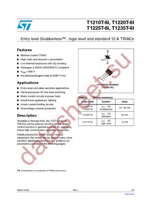 T1235T-6I datasheet  