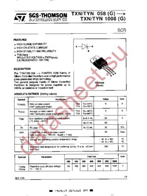 TXN408GRG datasheet  