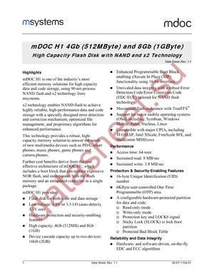 MD2433-D4G-V3Q18-X-P datasheet  