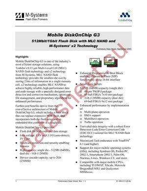 MD4331-D1G-V3Q18-X-P/Y datasheet  