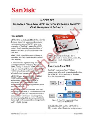 SDED7-512M-NAT datasheet  