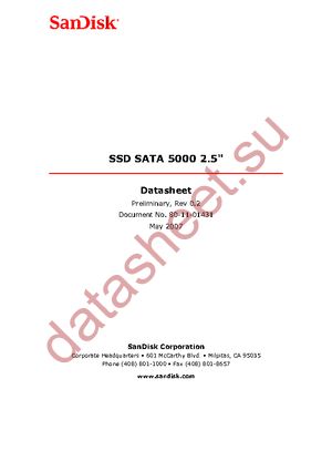 SDS5C-004G-000000 datasheet  