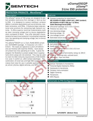 UCLAMP0502P.TCT datasheet  