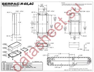 H65ACPC,BK datasheet  